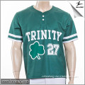 Top Quality Cheap Wholesale Plain Jersey Baseball With Buttons